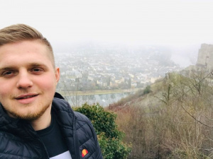 hair, smile, beard, mountain