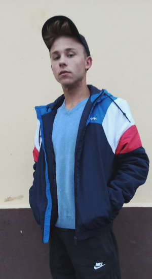jacket, outerwear, standing