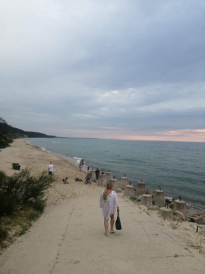 sky, vacation, beach, sand