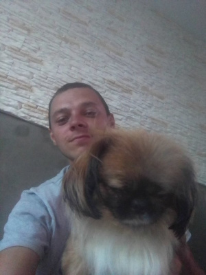 skin, selfie, muscle, dog
