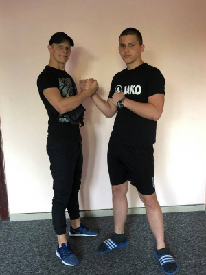 fun, muscle, standing