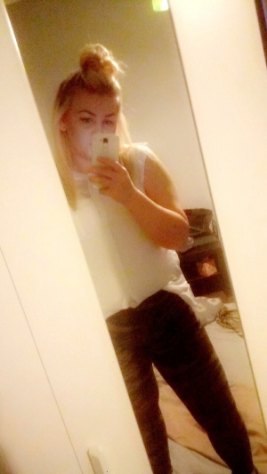 selfie, standing, room