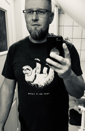 hair, hand, selfie, cool, muscle, beard, monochrome
