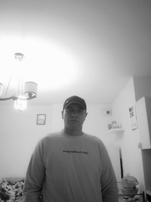 standing, monochrome
