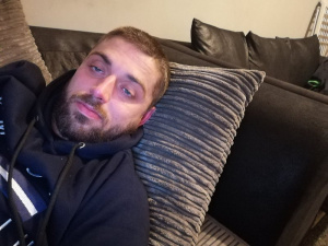 hair, selfie, beard, moustache, pillow