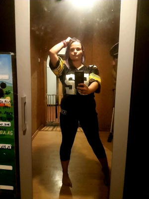 selfie, muscle, standing