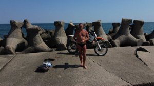 vacation, vehicle, beach, rock, sand