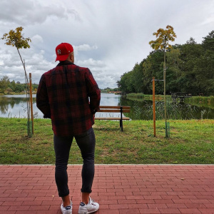 outerwear, standing, pattern