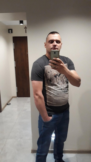 fun, jeans, denim, cool, muscle, standing