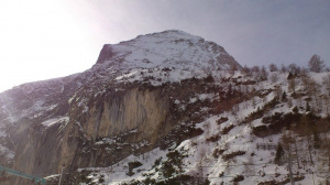 rock, mountain