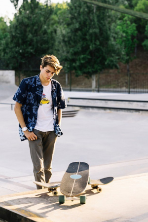 fun, jeans, denim, leisure, skateboarder, skateboard