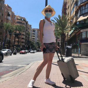 fun, sunglasses, shorts, road, infrastructure