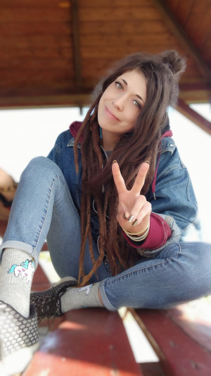 hair, skin, jeans, denim, cool, sitting