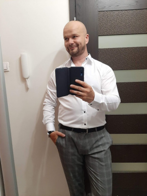 jacket, outerwear, standing, tie