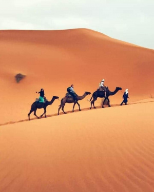 sky, sand, desert, dune