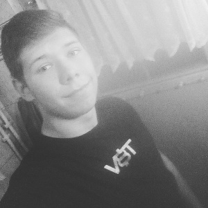 selfie, monochrome