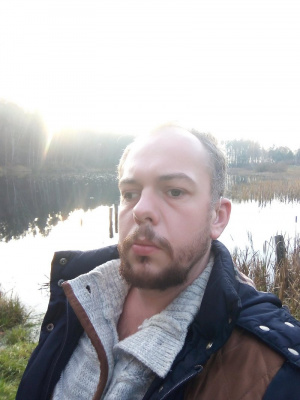hair, jacket, beard
