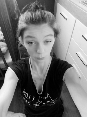 selfie, smile, cool, monochrome