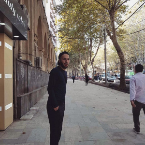 jacket, outerwear, standing, road, infrastructure