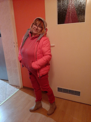 jacket, outerwear, standing