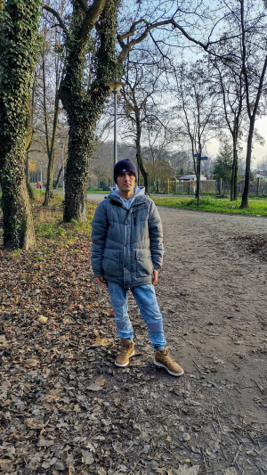 jacket, outerwear, jeans, denim, soil