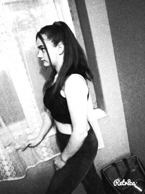 hair, monochrome