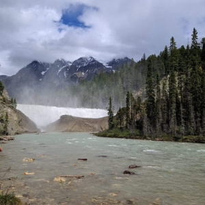 sky, mountain, lake, river