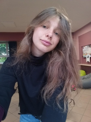 hair, selfie, jeans, smile