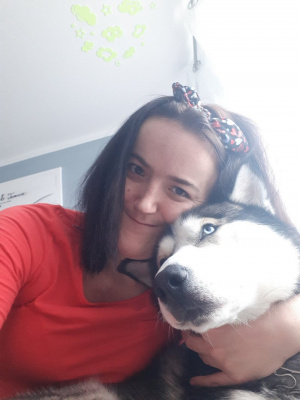 selfie, dog