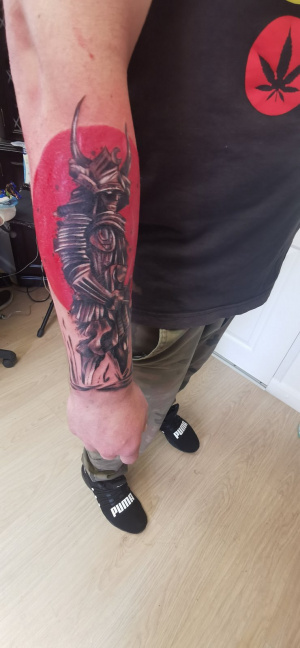 shoe, tattoo