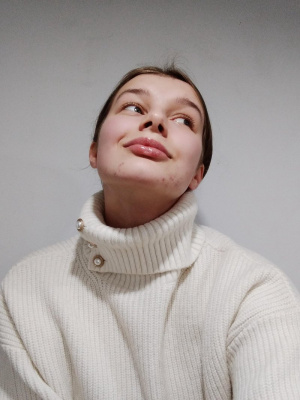 mouth, skin, outerwear, textile, wool