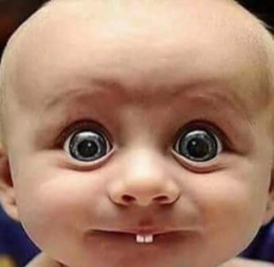 mouth, eyelash, skin, ear, baby