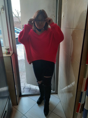 outerwear, standing