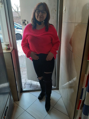 outerwear, jeans, standing