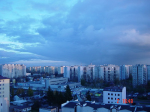 sky, skyscraper, skyline