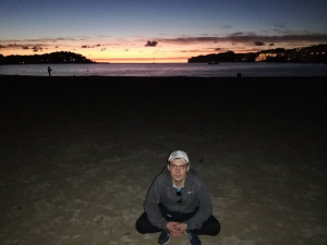 sky, beach, sunset
