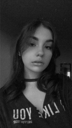 smile, monochrome