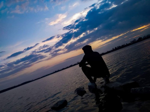 sky, sunset
