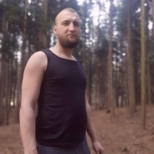 hand, muscle, model, forest