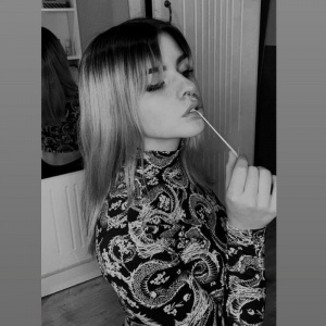 hair, monochrome