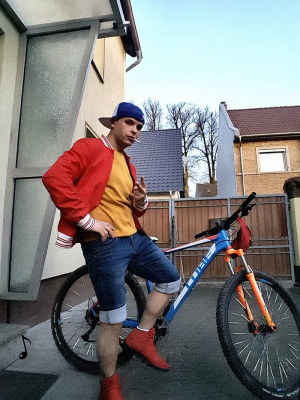 jeans, vehicle, bicycle, wheel, cycling