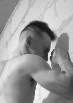 hand, muscle, monochrome