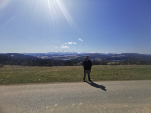 sky, mountain