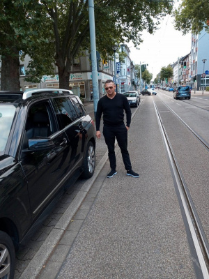 jeans, vehicle, car, road, asphalt, infrastructure