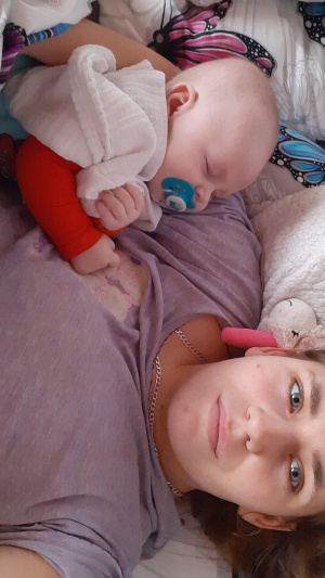 mouth, skin, ear, baby