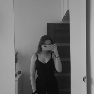 standing, monochrome