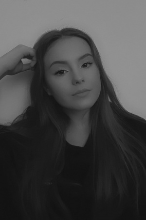 mouth, hair, skin, smile, monochrome, model