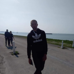 standing, beach, wetsuit