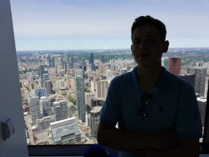 sky, skyscraper
