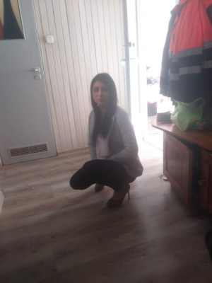 sitting, room